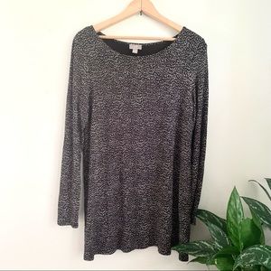 J. Jill Wearever Collection Printed Shirt